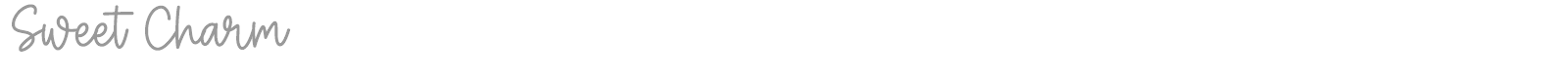 Sweet Charm font preview